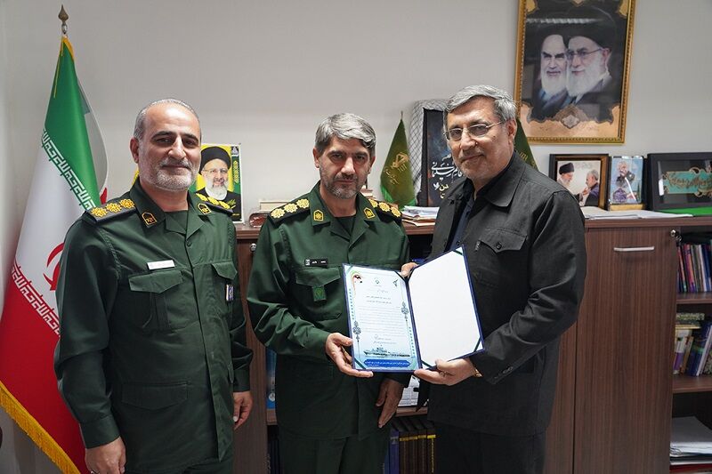 قدردانی سپاه پاسداران از شرکت گاز مازندران قدردانی سپاه پاسداران از شرکت گاز مازندران