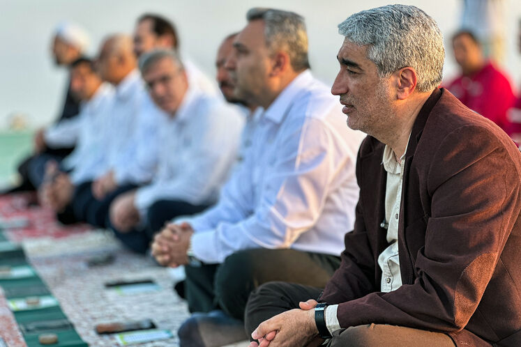 اقامه نماز عید سعید فطر در پارس جنوبی