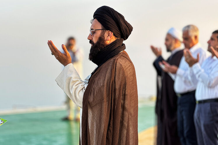 اقامه نماز عید سعید فطر در پارس جنوبی