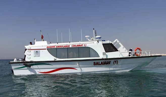 احیای اعتبار خرید آمبولانس دریایی جزیره خارک پس از 10 سال