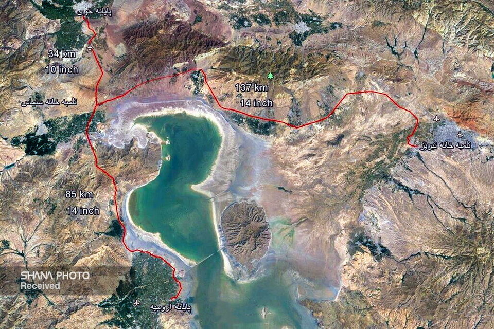 خط لوله انتقال فرآورده تبریز - خوی - ارومیه به بهرهبرداری میرسد خط لوله انتقال فرآورده تبریز - خوی - ارومیه به بهرهبرداری میرسد