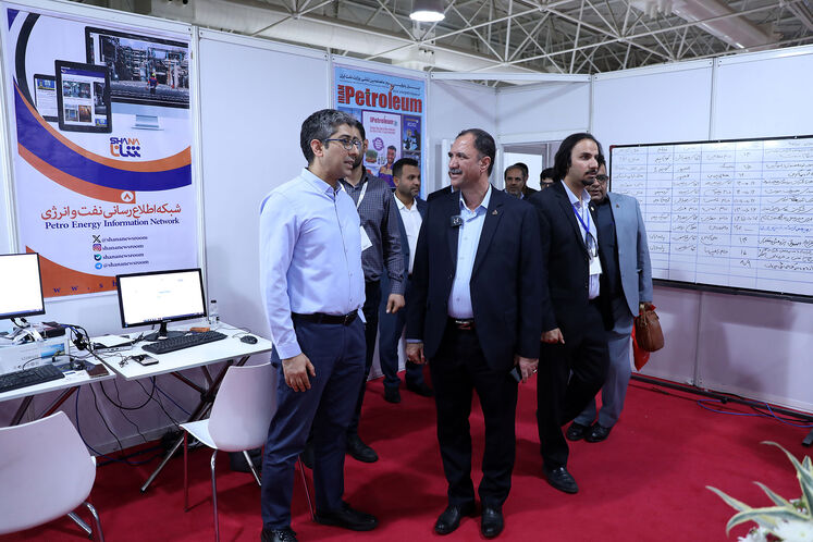 بازدید حکیم قیم، مدیرعامل پالایشگاه آبادان، از تحریریه رسانههای روابط عمومی وزارت نفت