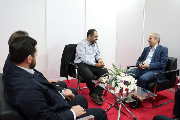 بازدید مجید چگنی، مدیرعامل شرکت ملی گاز ایران، از تحریریه رسانههای روابط عمومی وزارت نفت