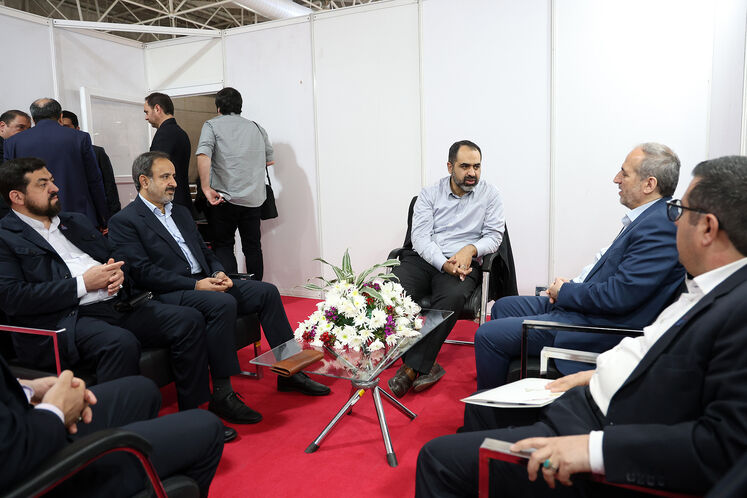 بازدید مجید چگنی، مدیرعامل شرکت ملی گاز ایران، از تحریریه رسانههای روابط عمومی وزارت نفت