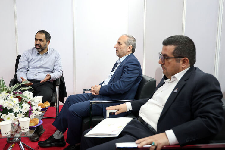 بازدید مجید چگنی، مدیرعامل شرکت ملی گاز ایران، از تحریریه رسانههای روابط عمومی وزارت نفت