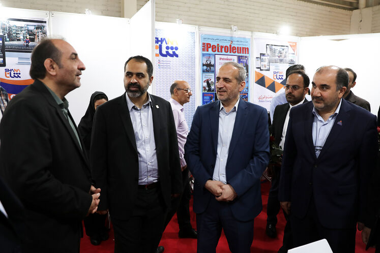 بازدید مجید چگنی، مدیرعامل شرکت ملی گاز ایران، از تحریریه رسانههای روابط عمومی وزارت نفت