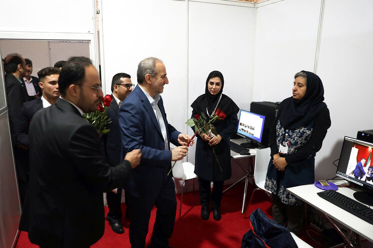 بازدید مجید چگنی، مدیرعامل شرکت ملی گاز ایران، از تحریریه رسانههای روابط عمومی وزارت نفت