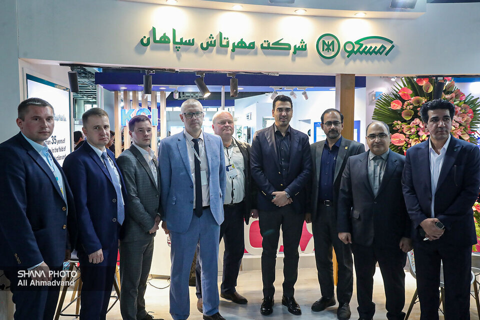 حضور هیئت تجاری بلاروس در نمایشگاه بینالمللی نفت ایران حضور هیئت تجاری بلاروس در نمایشگاه بینالمللی نفت ایران