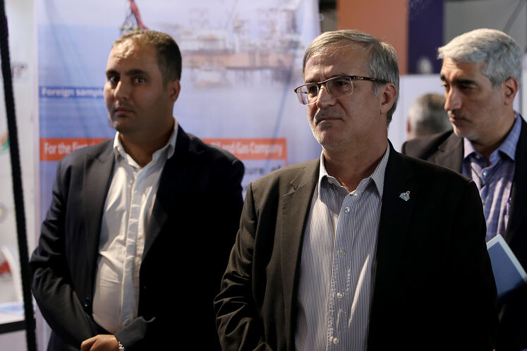 بازدید محمدحسین متجلی، مدیرعامل شرکت نفت و گاز پارس، از بسکت ساخت داخل
