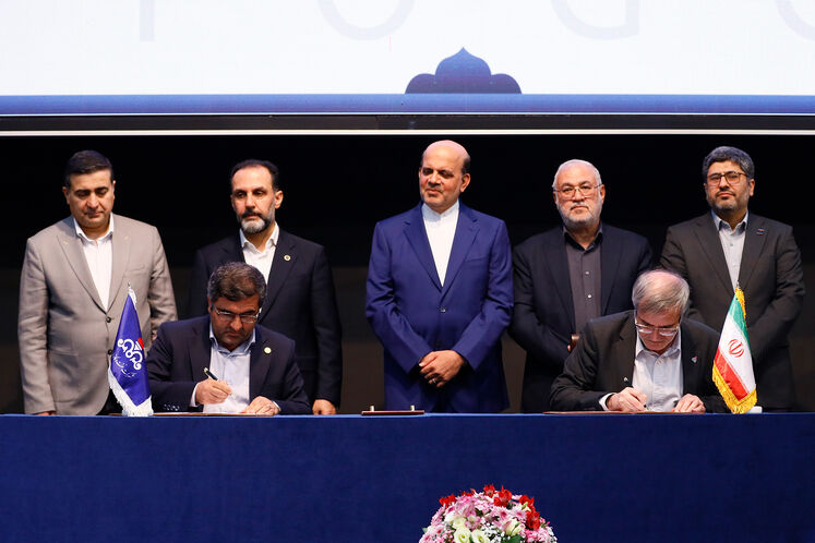 امضای قراردادها در پنل تخصصی طرحهای توسعهای و عملیاتی شرکت نفت و گاز پارس