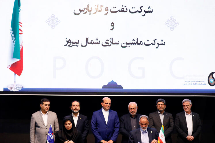 امضای قراردادها در پنل تخصصی طرحهای توسعهای و عملیاتی شرکت نفت و گاز پارس