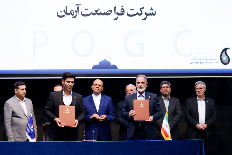 امضای قراردادها در پنل تخصصی طرحهای توسعهای و عملیاتی شرکت نفت و گاز پارس