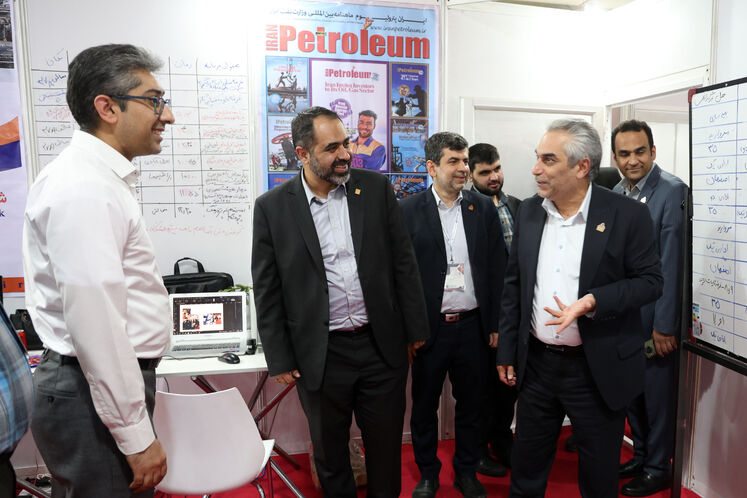 بازدید عبدالله عذاری اهوازی از تحریریه رسانه‌های روابط عمومی وزارت نفت