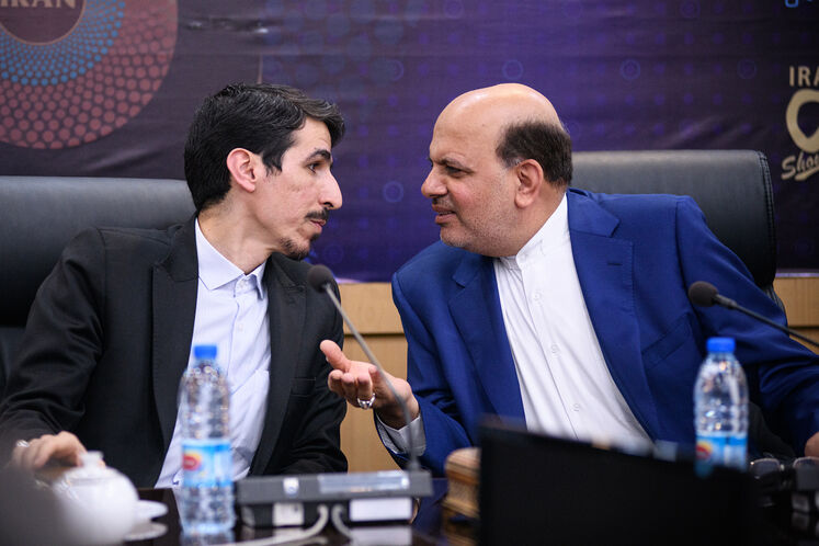 محسن خجستهمهر، مدیرعامل شرکت ملی نفت ایران و مالک شریعتی، عضو کمیسیون انرژی مجلس شورای اسلامی