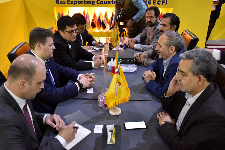 دیدار مدیرعامل شرکت ملی گاز ایران با معاون ترکمن‌گاز