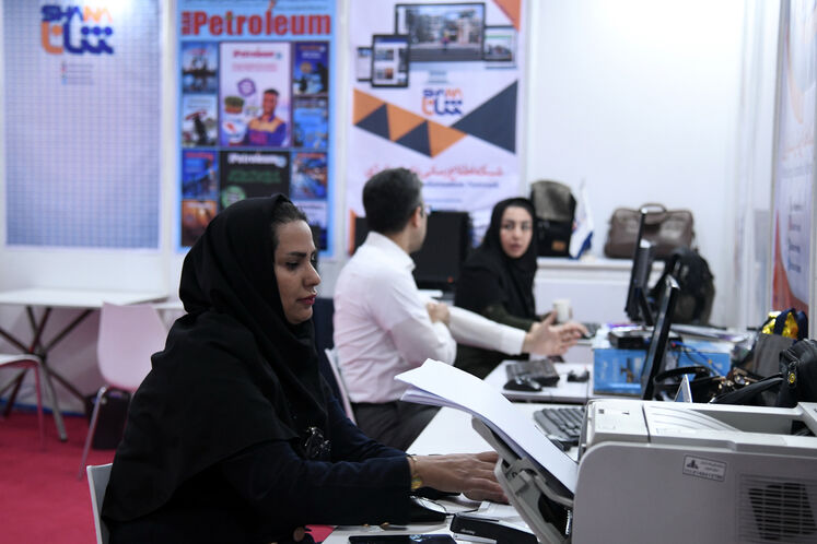 رسانههای روابط عمومی وزارت نفت در نمایشگاه بیستوهشتم نفت
