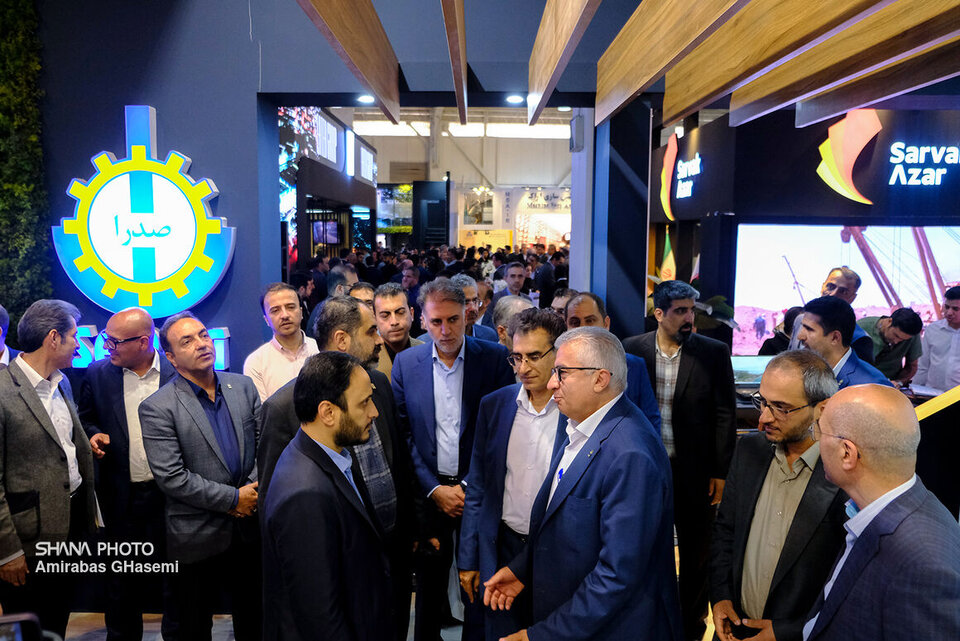 بازدید سخنگوی دولت از بیستوهشتمین نمایشگاه بینالمللی نفت بازدید سخنگوی دولت از بیستوهشتمین نمایشگاه بینالمللی نفت