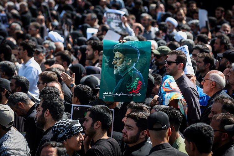 آیین تشییع پیکر شهدای خدمت در تهران