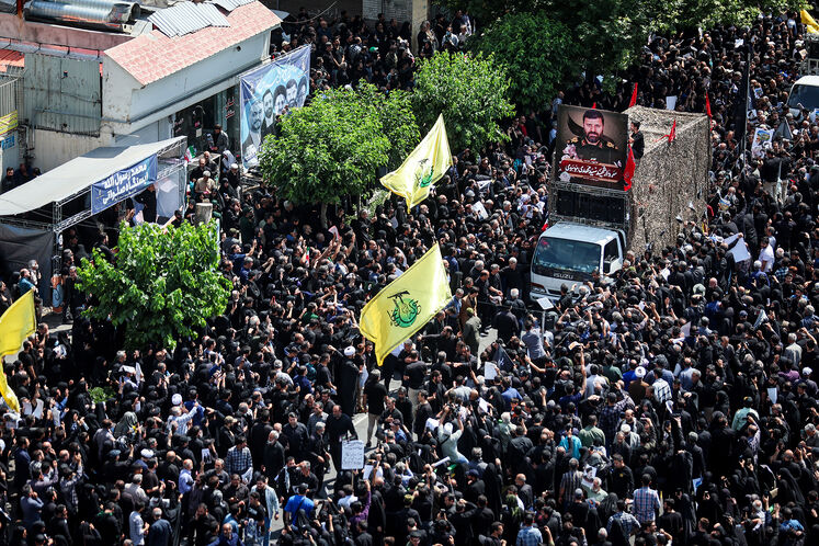 آیین تشییع پیکر شهدای خدمت در تهران