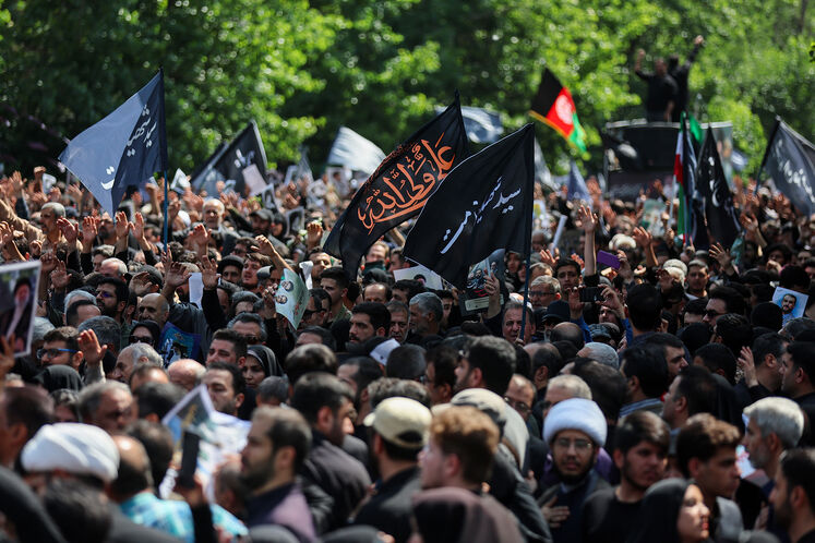 آیین تشییع پیکر شهدای خدمت در تهران