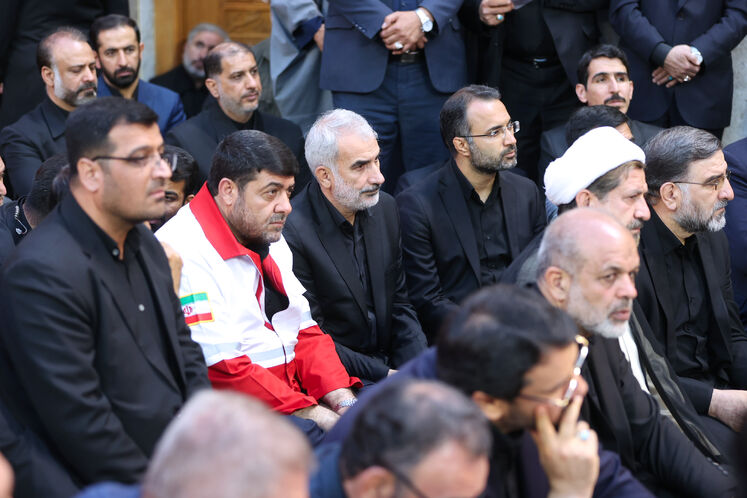 آیین تشییع «شهید جمهور» در مشهد مقدس