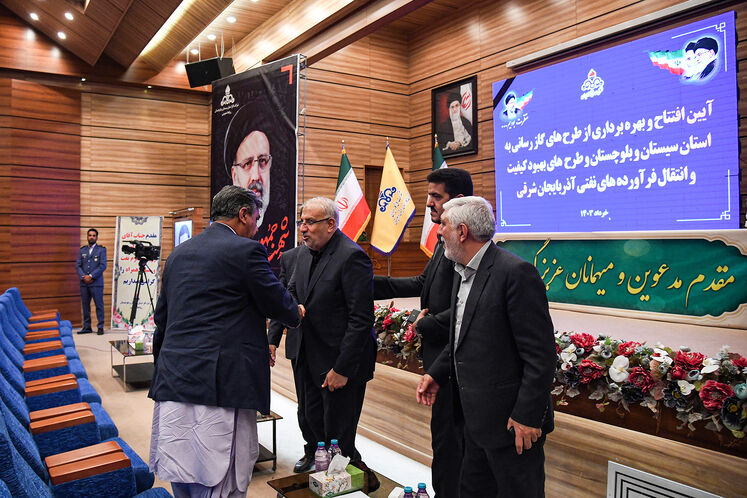 بهرهبرداری رسمی از پروژههای گازرسانی سیستانوبلوچستان