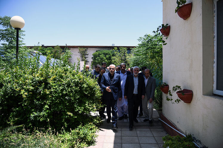 بازدید جواد اوجی، وزیر نفت از پارک علم و فناری سیستان‌وبلوچستان