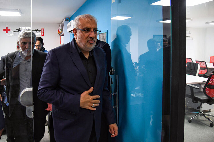 بازدید جواد اوجی، وزیر نفت از پارک علم و فناری سیستان‌وبلوچستان