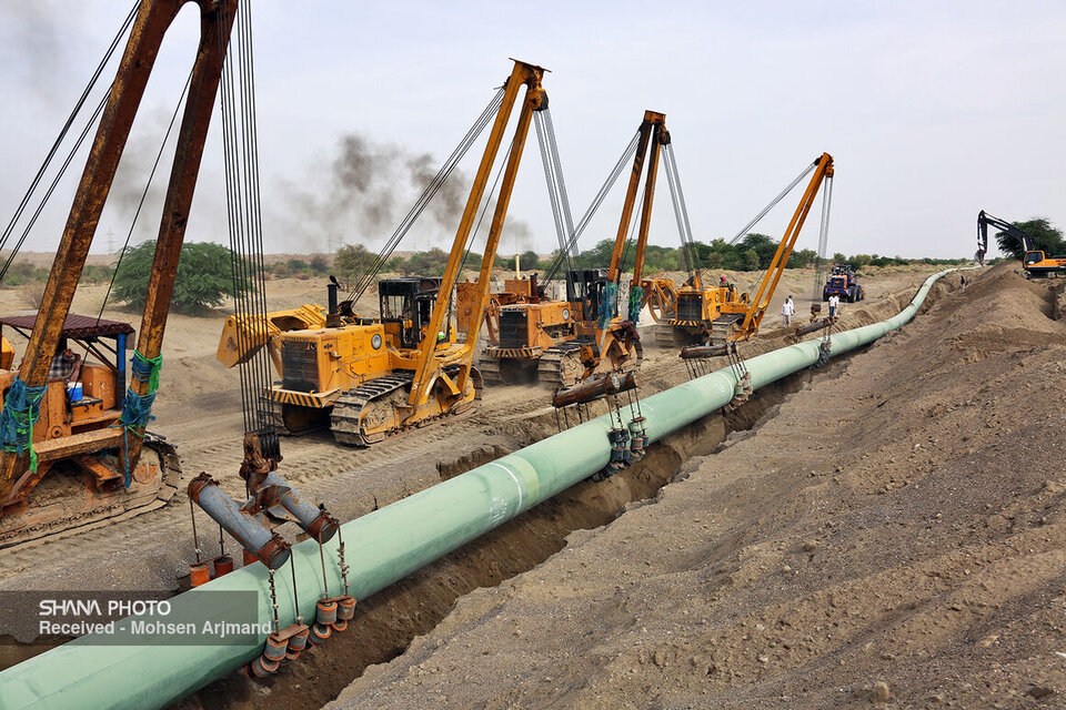 Gas injection completed for Minab-Sirik pipeline