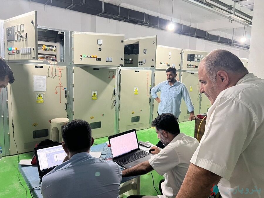 پست برق مرکزی واحد فرآورش مرکزی آزادگان جنوبی راهاندازی شد پست برق مرکزی واحد فرآورش مرکزی آزادگان جنوبی راهاندازی شد
