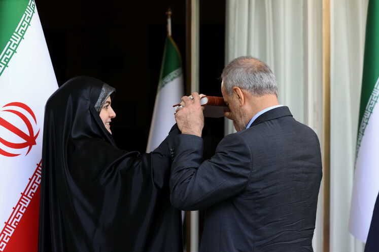 حضور مسعود پزشکیان، رئیس دولت چهاردهم در ساختمان ریاست جمهوری