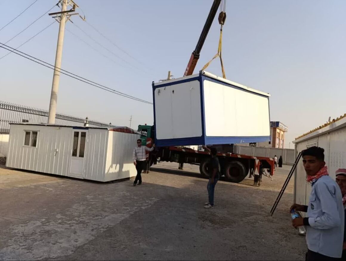 قرارگاه نفت و گاز اروندان در شلمچه مستقر شد/ خدمترسانی به زائران اربعین حسینی