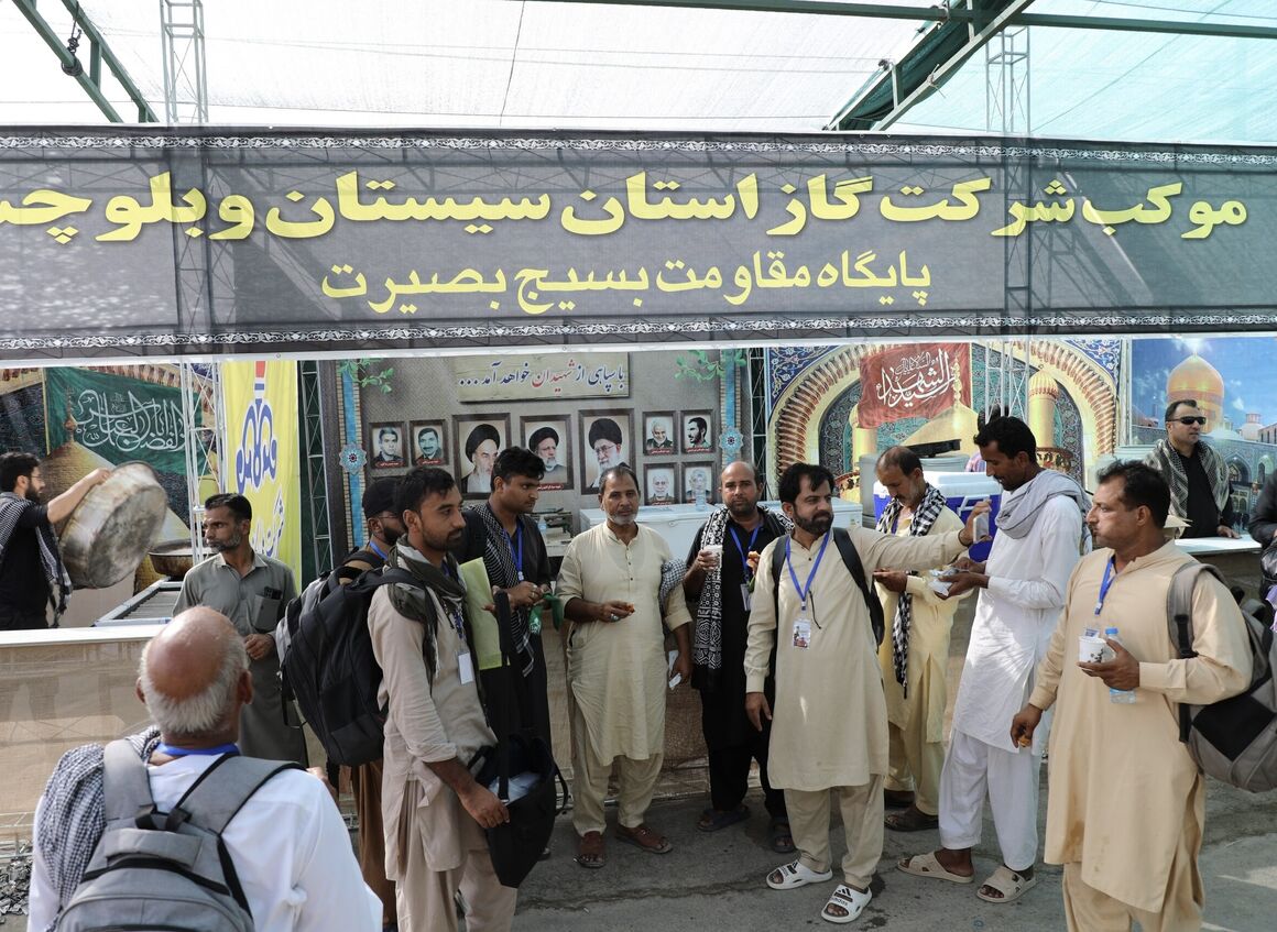 خدمت‌رسانی به زائران پاکستانی اربعین ازسوی شرکت گاز سیستان‌وبلوچستان