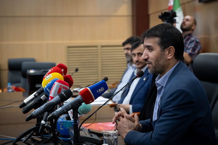نشست خبری مرتضی شاهمیرزایی، مدیرعامل شرکت ملی صنایع پتروشیمی