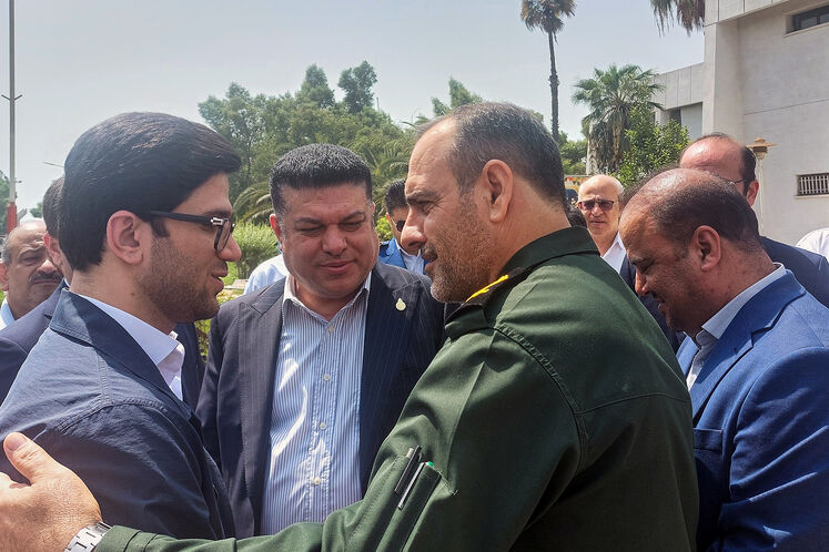 بازدید محمدصادق عظیمیفر، معاون وزیر نفت و مدیرعامل شرکت ملی پالایش و پخش، از پالایشگاهها و پروژههای نفتی بندرعباس