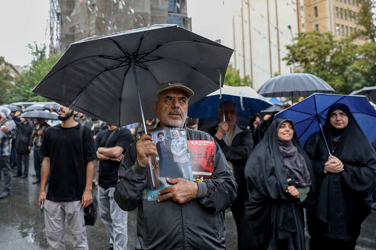 حضور وزیر نفت در اجتماع ضد صهیونیستی در حمایت از مردم لبنان