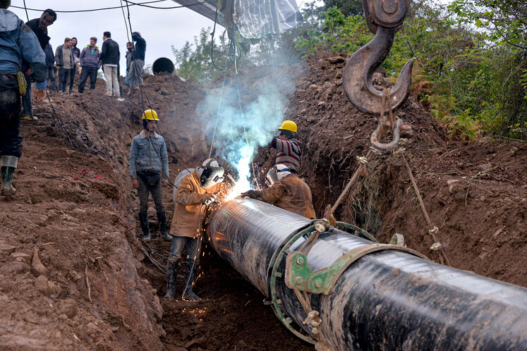 خط لوله گاز  چلوند - اردبیل