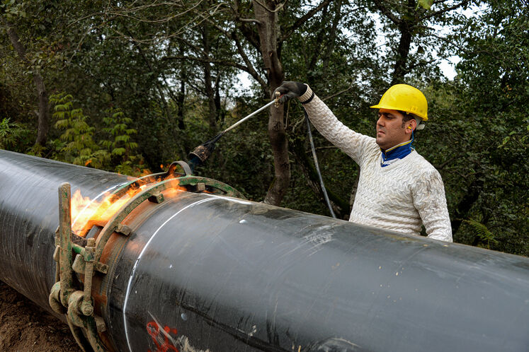 خط لوله گاز  چلوند - اردبیل