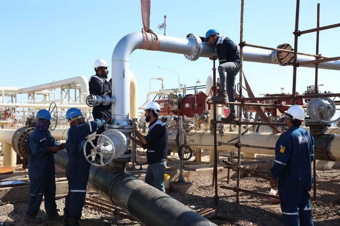 افزایش تولید نفت در اروندان افزایش تولید نفت در اروندان