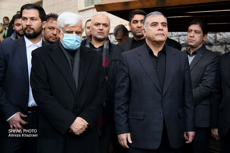 حضور معاون اول رئیسجمهوری در تشییع پیکر برادر وزیر نفت حضور معاون اول رئیسجمهوری در تشییع پیکر برادر وزیر نفت