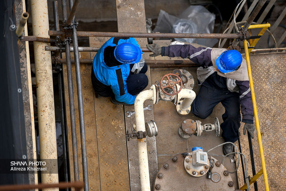 تعمیرات اساسی پالایشگاه نفت تهران در ایستگاه پایانی تعمیرات اساسی پالایشگاه نفت تهران در ایستگاه پایانی