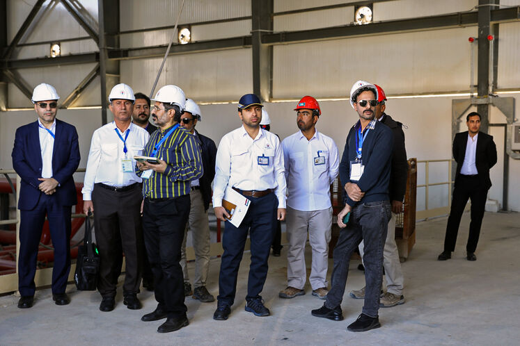 Media tour of Varavi Gas Pressure Boosting Station