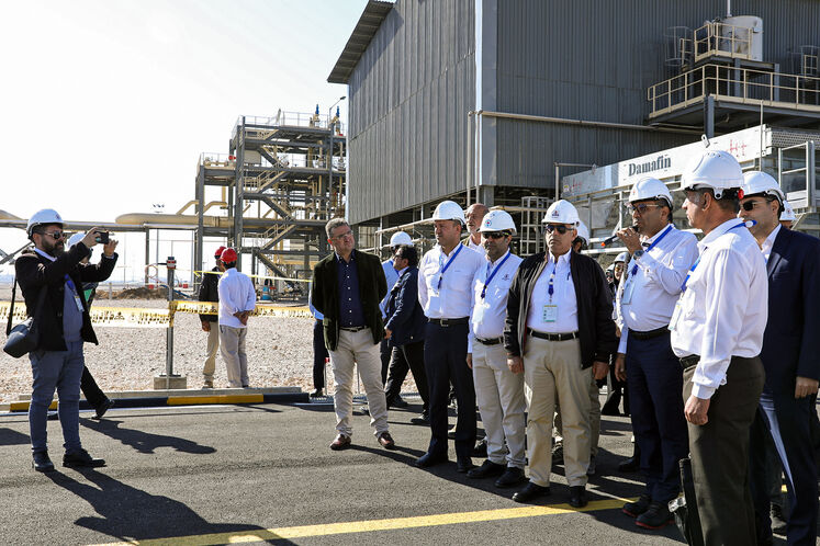 Media tour of Varavi Gas Pressure Boosting Station