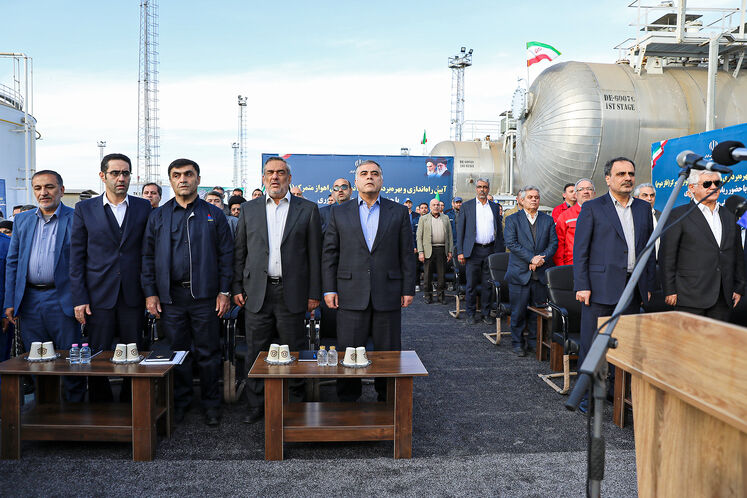 آیین بهرهبرداری از فاز ۲ واحد نمکزدایی اهواز متمرکز