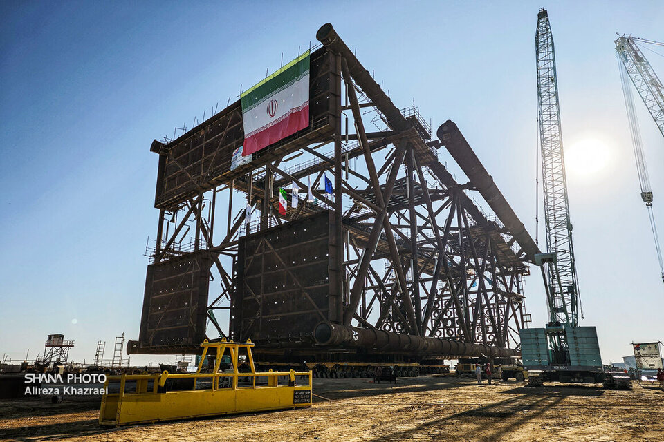 Jacket for Belal Gas Field development project loaded out Jacket for Belal Gas Field development project loaded out