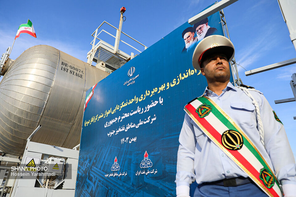 Phase 2 of Ahvaz crude desalination plant inaugurated