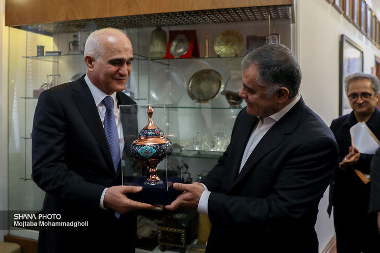 دیدار وزیر نفت با معاون نخستوزیر جمهوری آذربایجان