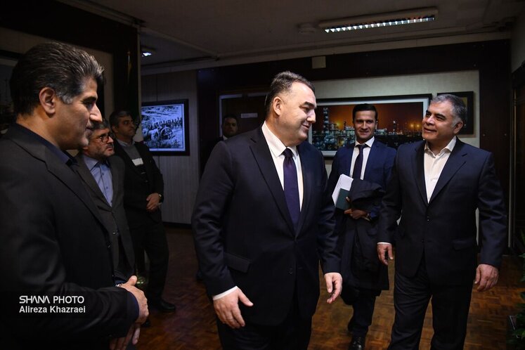 دیدار وزیر نفت با وزیر انرژی و ذخایر آب تاجیکستان