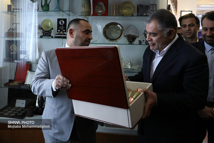 دیدار وزیر نفت ایران با وزیر برق عراق