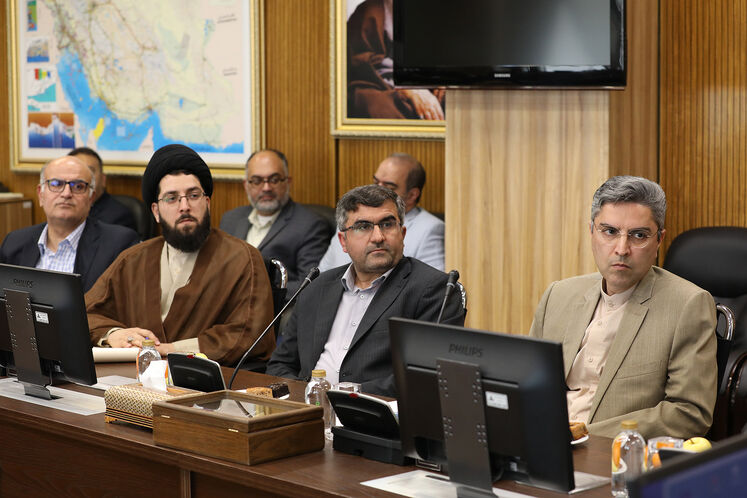 آیین تکریم و معارفه رئیس دانشگاه صنعت نفت